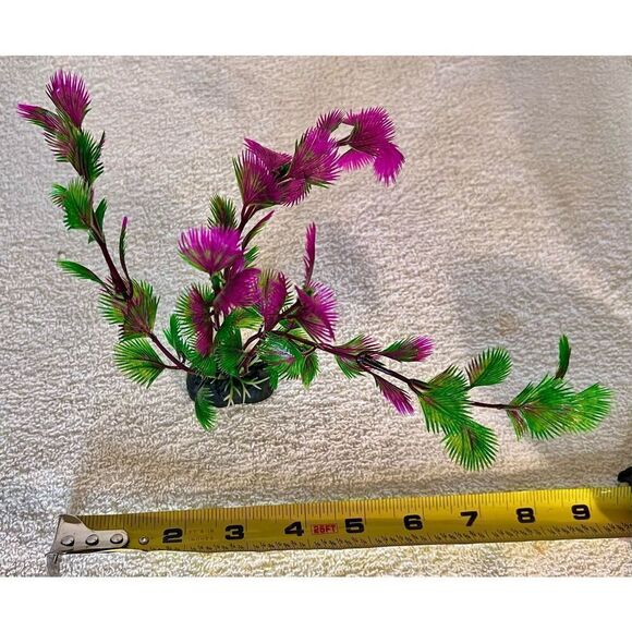 Purple Artificial Underwater Plant Aquarium Plant Fish Tank Landscape Decor - Picture 6 of 6